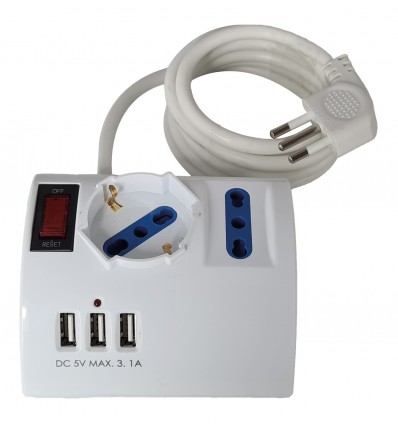 Karma CC 9578 Multisocket para escritorio con USB