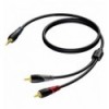 Karma CLA 711-3 3MT Jack Audio Cable de 3.5 mm estéreo/ 2x RCA