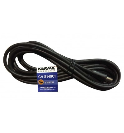 Karma CV 8149CI Cable de antena de 5mt m/m