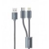 Karma RCB 0477 Cable USB de Android y Apple Sdoppiato