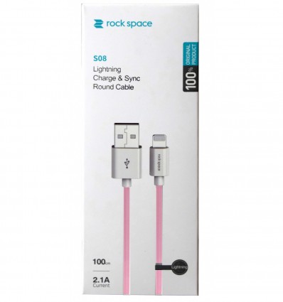 Karma RCB 0686P Lightning Cable 100cm - Rosa