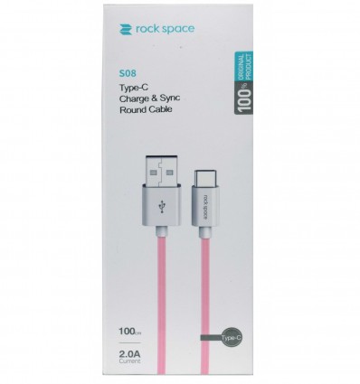 Karma RCB 0687P Cable de tipo C de 100 cm - Rosa