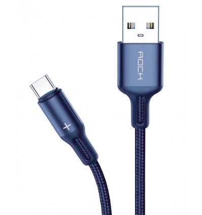 Karma RCB 0731BL Cable Tipo C - Metal azul 5A