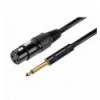 Karma RDM C76 XLR F - Jack 6.3 mm Cable de monmm