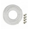 Karma RDM CL1615 Cable sat de 6 mm - 15 mt blanco