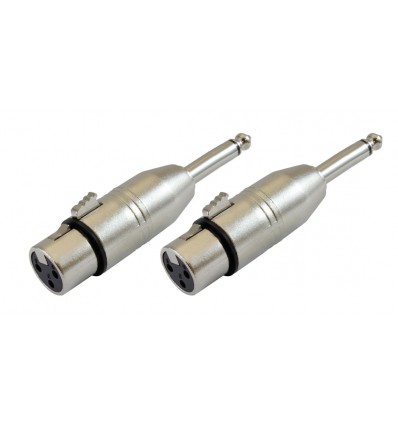 Karma RDM CN6 Combinar adaptadores de XLR F a Jack 6.3 mm Monmm