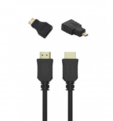 Karma HD 9682 Cable HDMI con adaptador mini HDMI