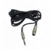 Karma CA 8476 Cavo XLR F/Jack 6,3mm mono - 5mt