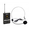 Karma SET 8302LAV Micrófono inalámbrico UHF dual con auriculares