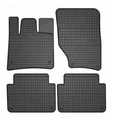 Alfombrillas de goma para Audi Q7 I - suv, 1era y 2da fila - (2005-2015)