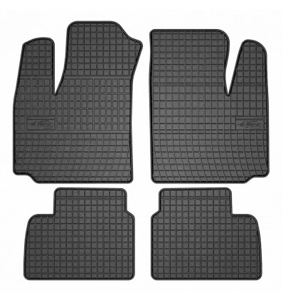 Alfombrillas de goma para Fiat Doblo I - kombivan - (2000-2010)