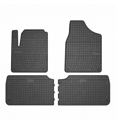 Alfombrillas de goma para Ford Galaxy I - minivan, 1era y 2da fila - (1995-2006)