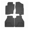 Alfombrillas de goma para Nissan Navara III - pickup, post lifting - (2010-2014)