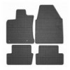 Alfombrillas de goma para Nissan Qashqai I - crossover - (2006-2013)