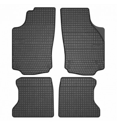 Alfombrillas de goma para Opel Combo C - kombivan, 1era y 2da fila - (2001-2011)