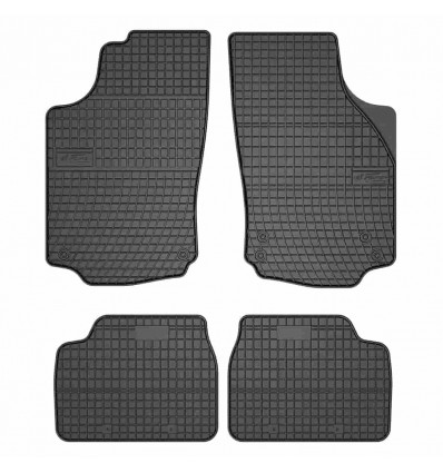 Alfombrillas de goma para Opel Corsa C - 1era y 2da fila - (2000-2006)