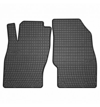 Alfombrillas de goma para Opel Corsa D - hatchback, 1era fila - (2006-2014)