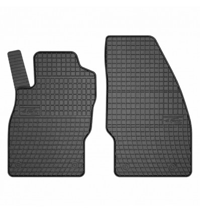 Alfombrillas de goma para Opel Corsa E - hatchback, 1era fila - (2014-2019)