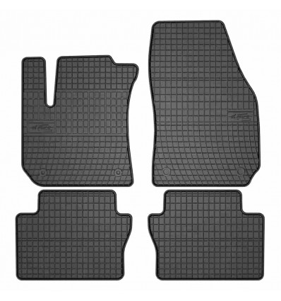 Alfombrillas de goma para Opel Zafira B - minivan, 1era y 2da fila - (2005-2014)