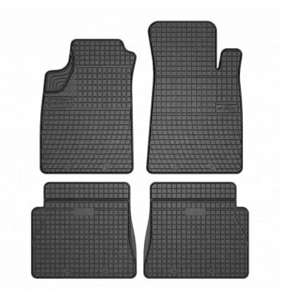 Alfombrillas de goma para Renault Kangoo I - kombivan, 1era y 2da fila - (1997-2008)