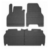 Alfombrillas de goma para Renault Kangoo II - kombivan, 1era y 2da fila - (2007-2021)