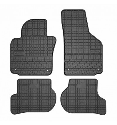 Alfombrillas de goma para SEAT Leon II - hatchback - (2005-2012)