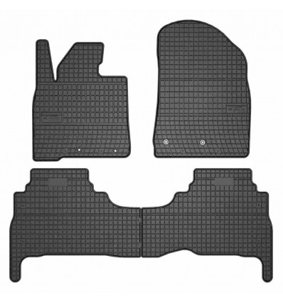 Alfombrillas de goma para Toyota Land Cruiser J200 - off-road, post lifting - (Desde 2015)