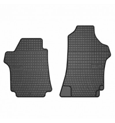 Alfombrillas de goma para Hyundai Cargo II - van, 1era fila - (2007-2021)