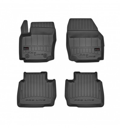 Alfombrillas 3D para Ford Mondeo IV distancia entre tapones 25,5cm (2007-2014)