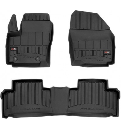 Alfombrillas 3D para Ford S-Max I minivan, distancia entre tapones 25cm (2006-2014)