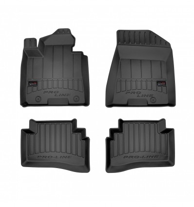 Alfombrillas 3D para Hyundai Tucson III suv, sin tensor de cintur¢n detr s del asiento del conductor (2015-2020)