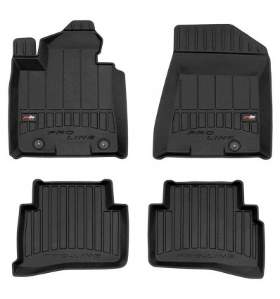 Alfombrillas 3D para Hyundai Tucson III suv, con tensor de cintur¢n detr s del asiento del conductor (2015-2020)