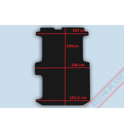 Plano de carga Nissan PRIMASTAR I short(2001 - 2014)