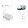 Cubre carter metalico Seat Alhambra (Desde 1999 hasta 2010)