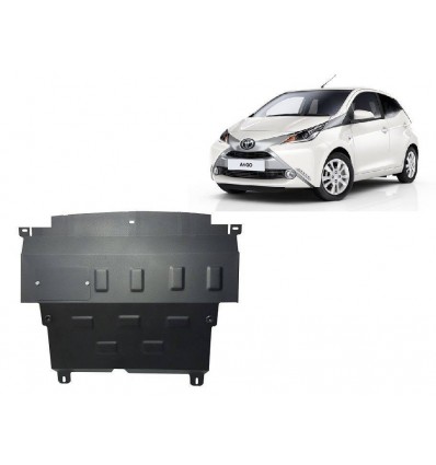 Cubre carter metalico Toyota Aygo AB40 (Desde 2014 hasta 2022)