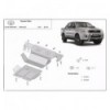 Cubre carter metalico Toyota Hilux (Desde 2004 hasta 2015)