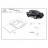 Protección de caja de cambios y diferencial Toyota Hilux (Desde 2004 hasta 2015)