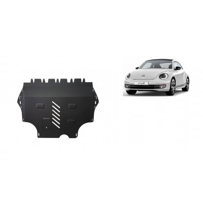 Cubre carter metalico Volkswagen New Beetle (Desde 2011 hasta 2017)