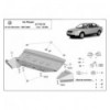 Cubre carter metalico VW Passat B5 2.5 TDI V6 (Desde 1997 hasta 2000)