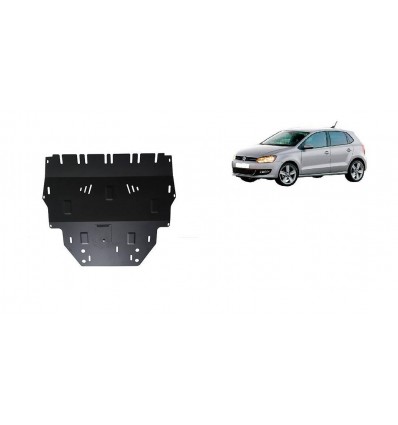 Cubre carter metalico Vw Polo (6R) Diesel (Desde 2009 hasta 2017)