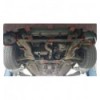 Cubre carter metalico Alfa Romeo 159 (Desde 2004 hasta 2011)