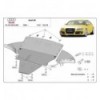 Cubre carter metalico Audi A6 con solapas laterales (Desde 2004 hasta 2011)