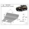 Cubre carter metalico Dacia Duster - 2,5 mm (Desde 2010 hasta 2017)