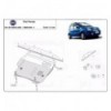 Cubre carter metalico Fiat Panda (Desde 2003 hasta 2012)