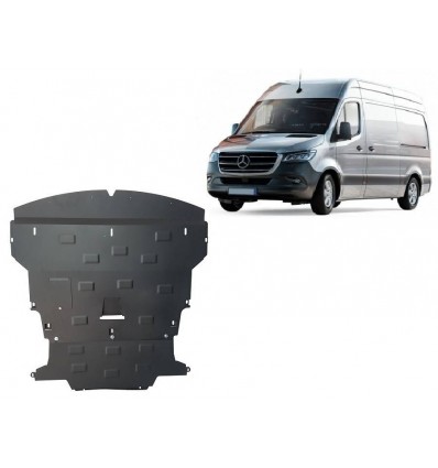 Cubre carter metalico Mercedes Sprinter-FWD (Desde 2018 hasta 2022)