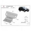 Cubre carter metalico Mitsubishi Montero 3 (V60, V70) (Desde 1999 hasta 2007)