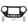 HYUNDAI i10 14-19 KIT Marco DOBLE DIN Negro Antrac